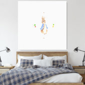 Peter the Rabbit Canvas Afdruk (Insitu (Slaapkamer))