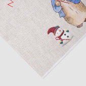 Peter the Rabbit Celebrates kerst Tissuepapier (Detail)