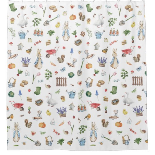 Peter the Rabbit Douchegordijn (Voorkant)