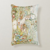 Peter the Rabbit en Jemima Puddleduck Accent Kussen (Voorkant(Verticaal))