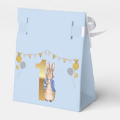 Peter the Rabbit First Birthday Bedankdoosjes (Achterkant)