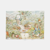 Peter the Rabbit Fleece Deken (Voorkant (Horizontaal))