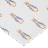 Peter the Rabbit Gray Linen Texture Tafelkleed (Gekanteld)