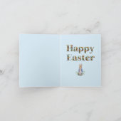Peter the Rabbit Happy Easter Kaart (Binnen)