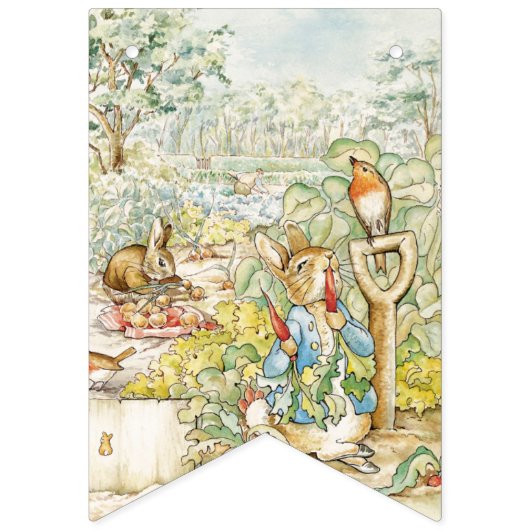 Peter the Rabbit in Mr Mc Gregor's Garden Vlaggetjes (Eerste vlag)
