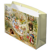 Peter the Rabbit in the Bossen Groot Cadeauzakje (Achterkant Gekanteld)