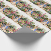 Peter the Rabbit in zijn tuin Cadeaupapier (Hoek)