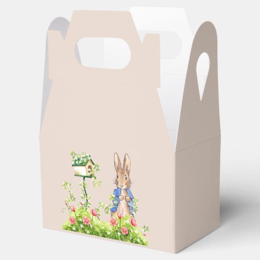 Peter the Rabbit in Zijne Garden Bedankdoosjes (Geopend)