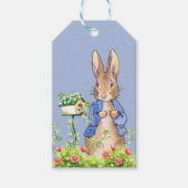 Peter the Rabbit in Zijne Garden Cadeaulabel (Voorkant)