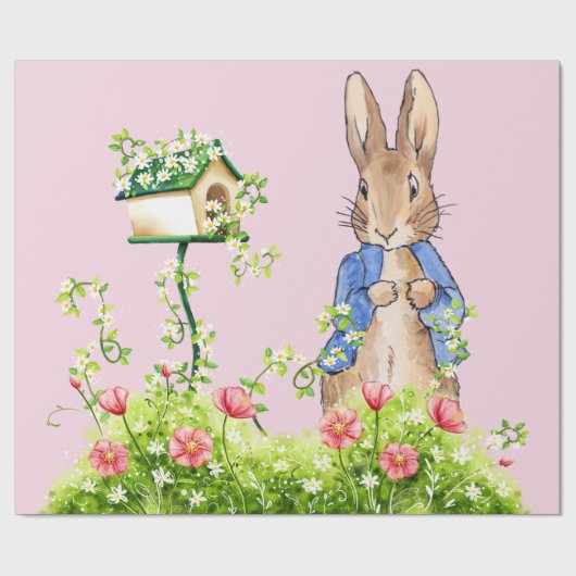 Peter the Rabbit in Zijne Garden Cadeaupapier (Vlak)