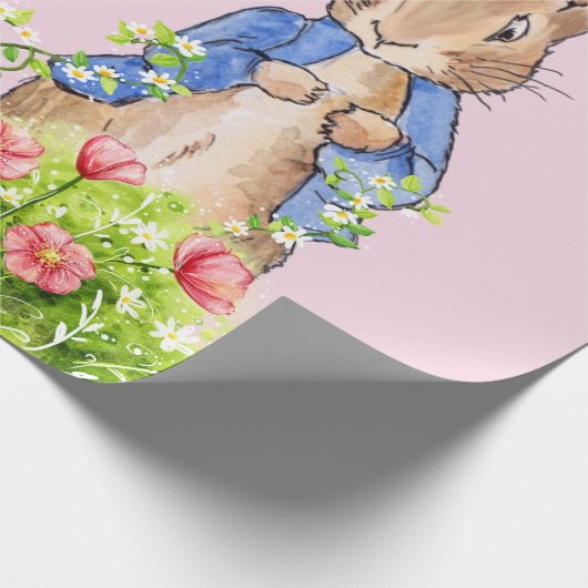 Peter the Rabbit in Zijne Garden Cadeaupapier (Hoek)