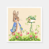 Peter the Rabbit in Zijne Garden Servet (Voorkant)