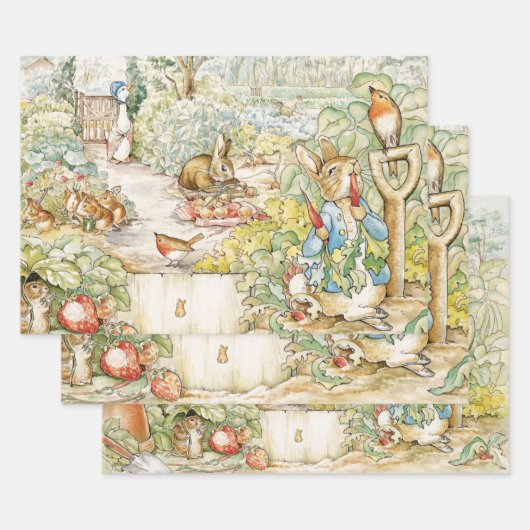 Peter the Rabbit Inpakpapier Vel (Set)