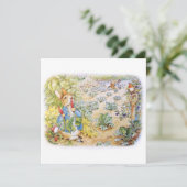 Peter the Rabbit Kaart (Staand voorkant)