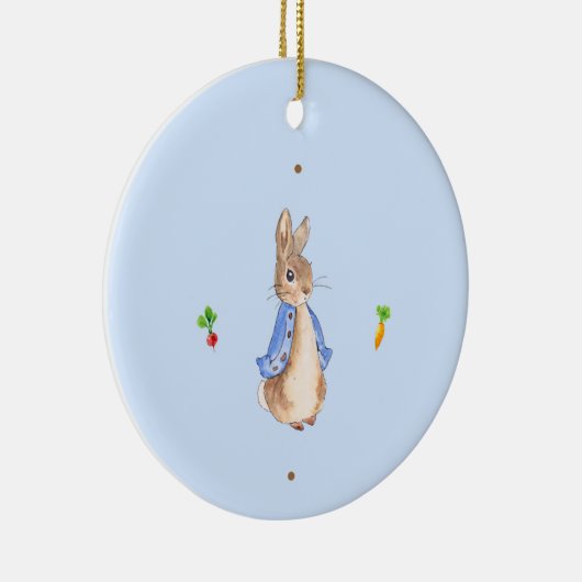 Peter the Rabbit Keramisch Ornament (Rechts)