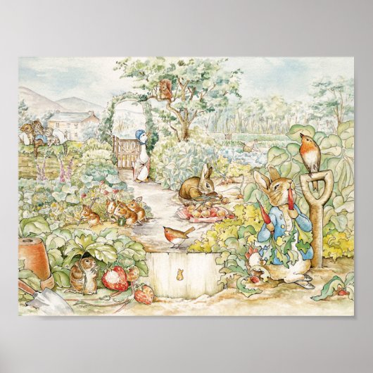Peter the Rabbit Poster (Voorkant)
