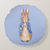 Peter the Rabbit Rond Kussen (Voorkant)