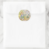 Peter the Rabbit Ronde Sticker (Tas)