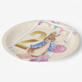 Peter the Rabbit Second Birthday Papieren Bordje (Gekanteld)