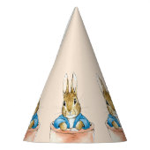 Peter the Rabbit Sitting in a Pot Feesthoedjes (Links)