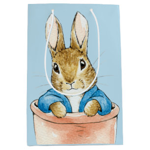 Peter the Rabbit Sitting in a Pot Medium Cadeauzakje