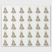 Peter the Rabbit Sitting in a Pot Paper Bord Cadeaupapier (Vlak)