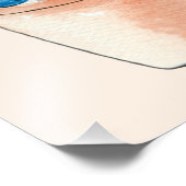 Peter the Rabbit Sitting in Plant Pot Foto Afdruk (Hoek)