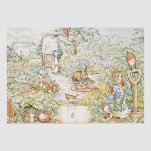 Peter the Rabbit Tissuepapier (Voorkant)