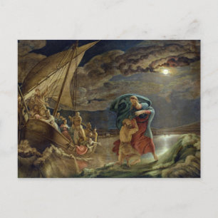 Peter Walks on Water, 1806 Briefkaart