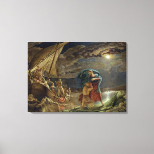 Peter Walks on Water, 1806 Canvas Afdruk