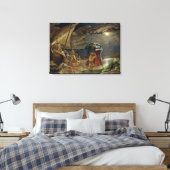 Peter Walks on Water, 1806 Canvas Afdruk (Insitu (Slaapkamer))