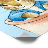 Peter zittend in plantenpot poster (Hoek)