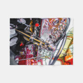 Peterbilt 359 dash fleece deken (Voorkant (Horizontaal))