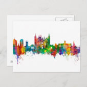 Peterborough England Skyline Briefkaart (Voorkant / Achterkant)