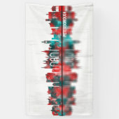 Peterborough England Skyline Spandoek (Verticaal)