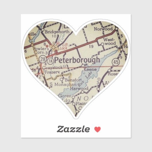 Peterborough Ontario Sticker (Vel)