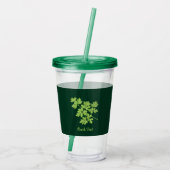 peterselie acryl drinkbeker (Achterkant)
