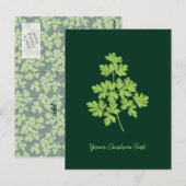 peterselie briefkaart (Voorkant / Achterkant)