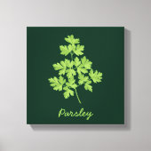 peterselie canvas afdruk (Voorkant)