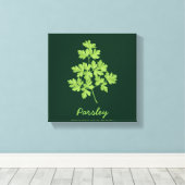 Peterselie Canvas Afdruk (Insitu (Houten vloer))