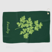 peterselie golfhanddoek (Horizontaal)