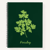 peterselie notitieboek (Voorkant)
