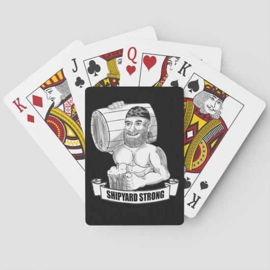 Pete's 'Classic Shipyard' Speelkaarten (Achterkant)