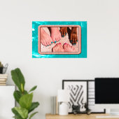 Peticure - Pedicure Spa Day Poster (Thuiskantoor)