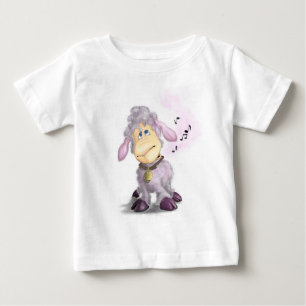 Petit agneau avec T-shirt bébé Bell