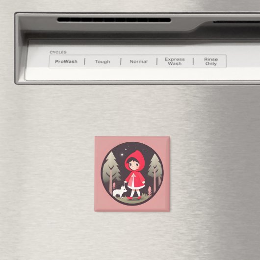 Petit aimant à manches rouges (In Situ (Lave-vaisselle))