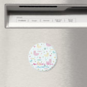 Petit aimant de Baby shower buggy (In Situ (Lave-vaisselle))