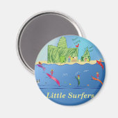 Petit aimant de surfers (Recto/Verso)