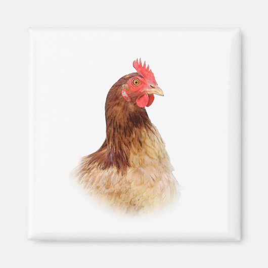 Petit aimant Red Hen (Devant)