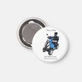 Petit aimant rond (Recto/Verso)